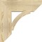 Ekena Millwork Thorton Slat Rough Sawn Bracket, Douglas Fir, 6"W x 22"D x 22"H BKT06X22X22THR06RDF - alternate 3